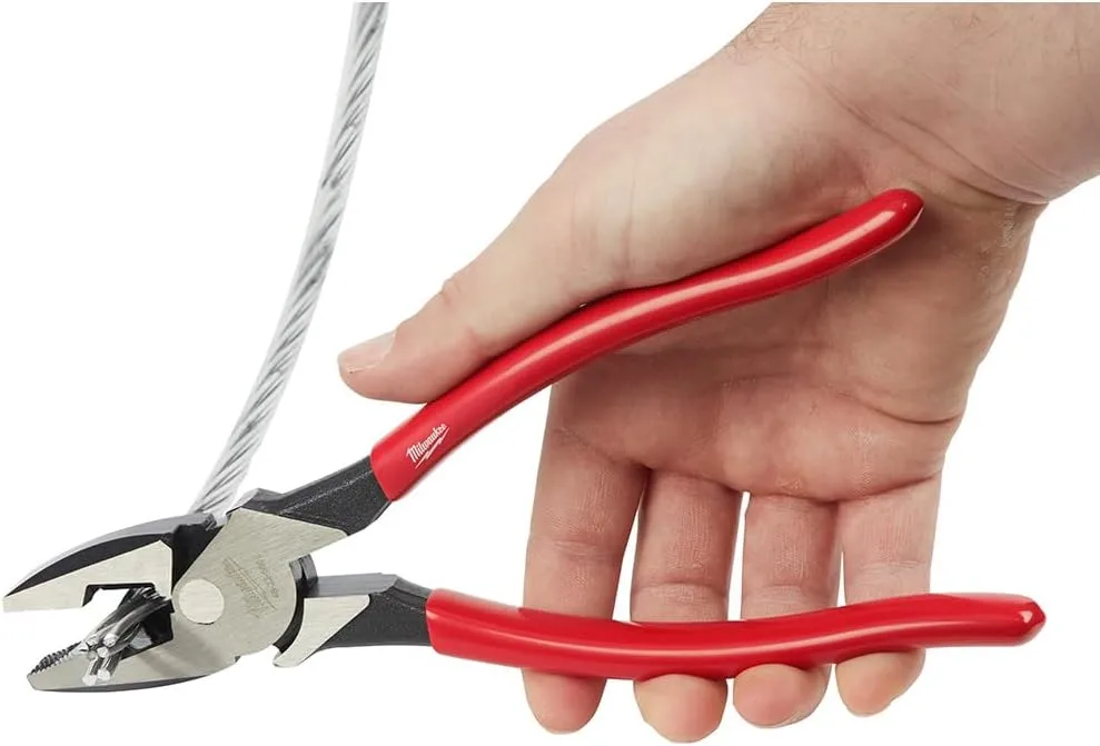 HIGH LEVERAGE LINESMAN'S PLIERS