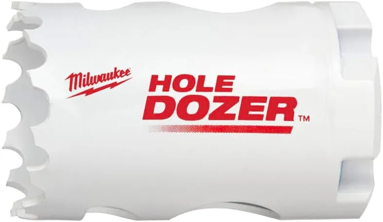 Milwaukee Hole Dozer Hole Saw, Bi-Metal, 1-3/8 in