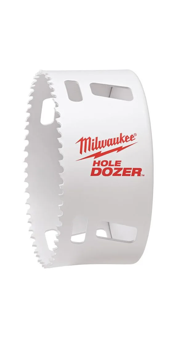 Hole Dozer Hole Saw, Bi-Metal, 4-1/8 in