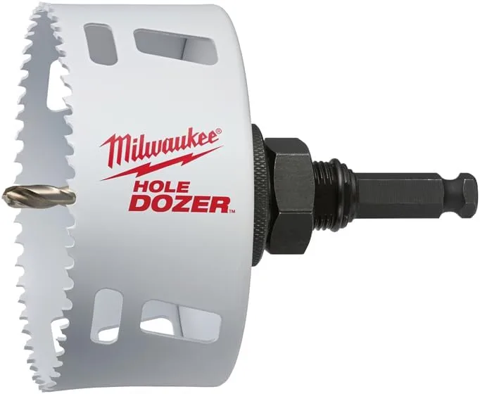 Hole Dozer Hole Saw, Bi-Metal, 4-1/8 in
