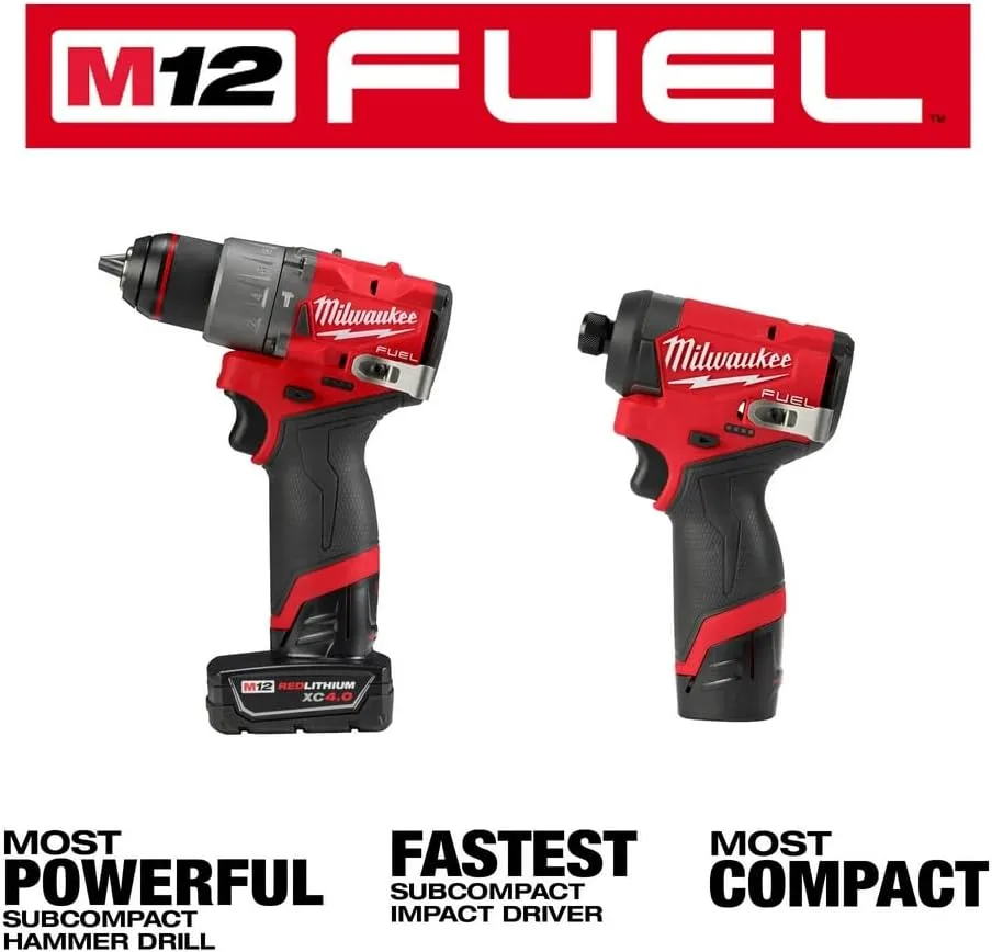 Milwaukee Electric - M12 Fuel. 2-Tool Combo KIT