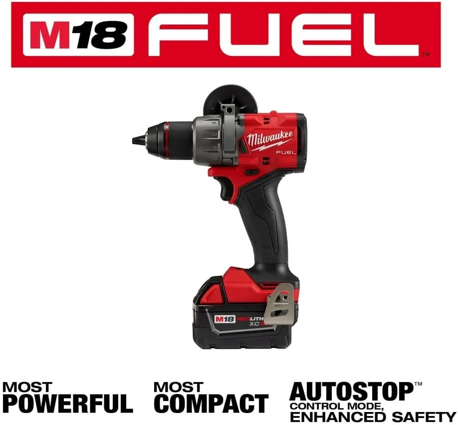 Milwaukee Electric Tool M18 Fuel 1/2"" Drill Driver Kit