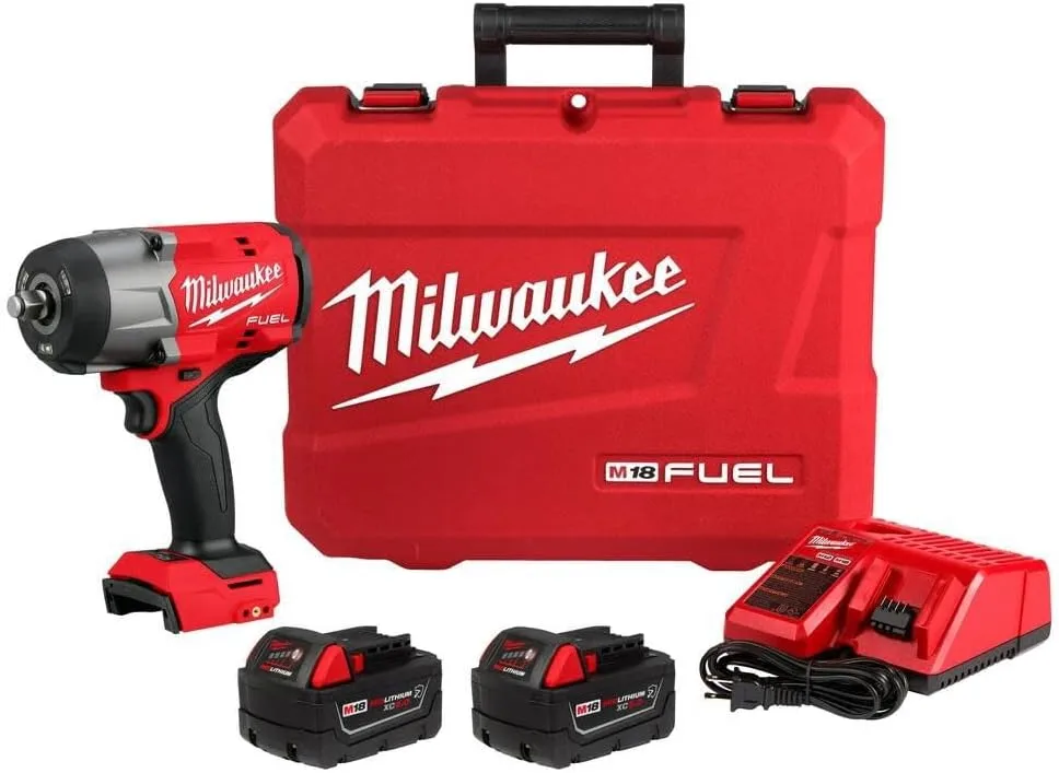 Milwaukee M18 FUEL 1/2 in High Torque Impact Wrench with Friction Ring Kit