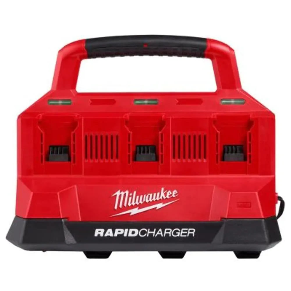 Milwaukee Electric - M18 PACKOUT Six Bay Rapid Charger