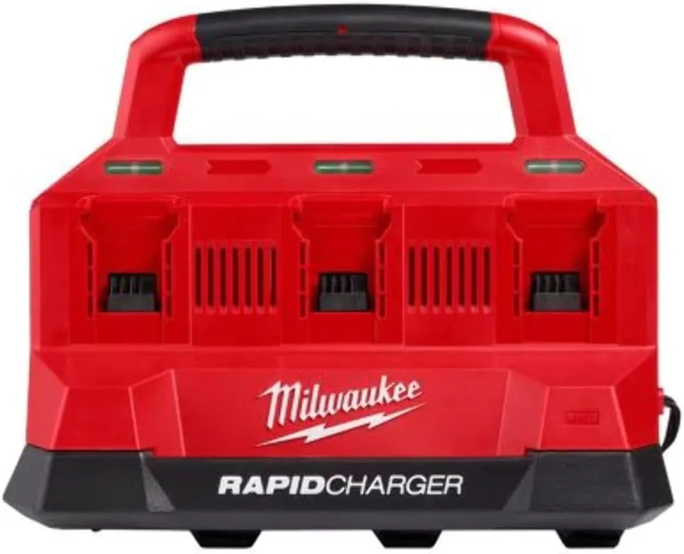 Milwaukee Electric - M18 PACKOUT Six Bay Rapid Charger