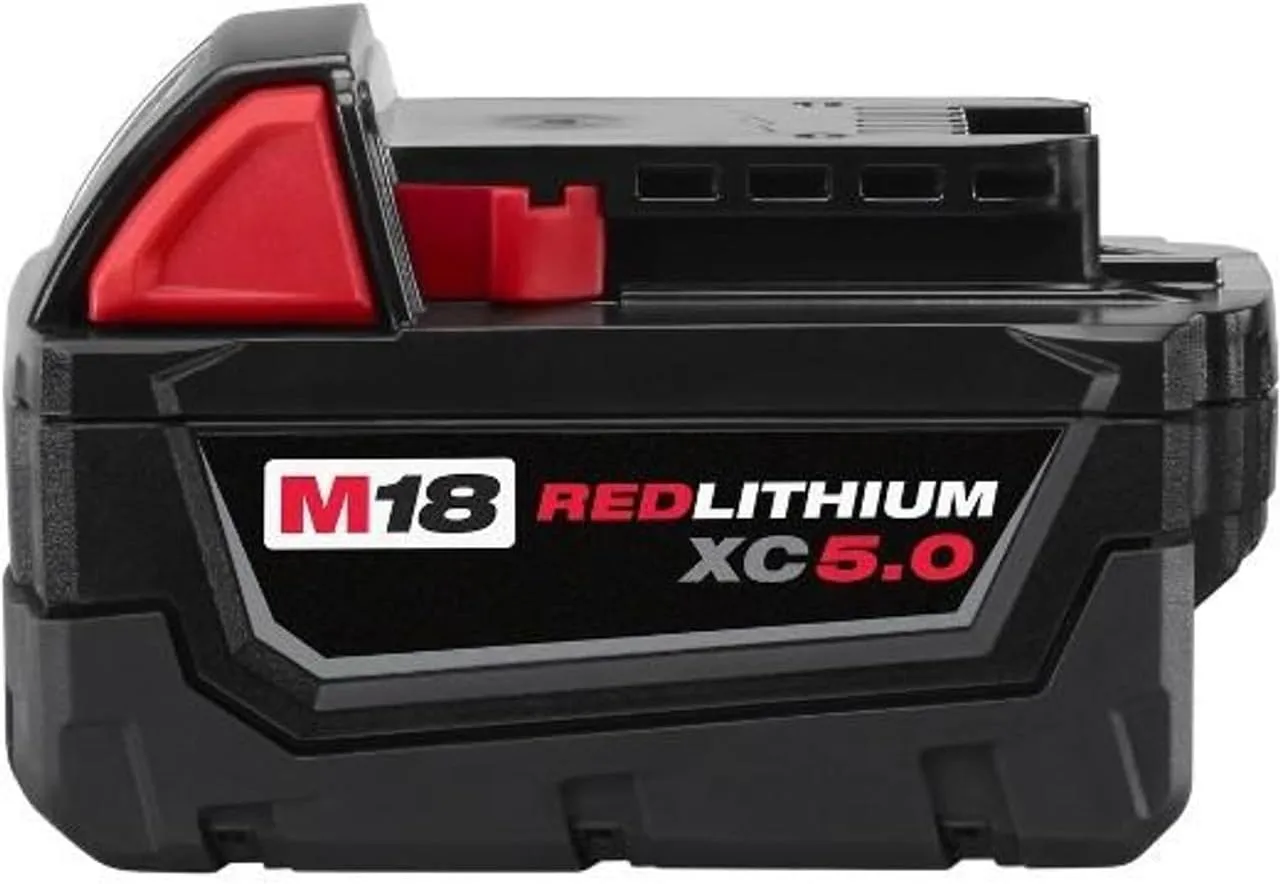 Milwaukee 48-11-1850 M18 Redlithium 5.0Ah Bat Pack