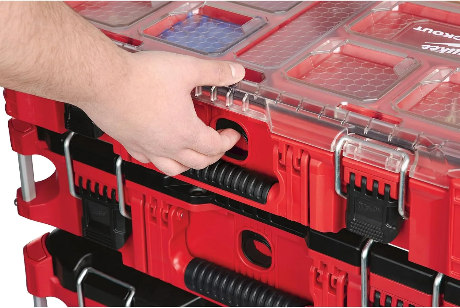 Milwaukee 48-22-8430 Packout, 10 Compartment, Small Parts Organizer
