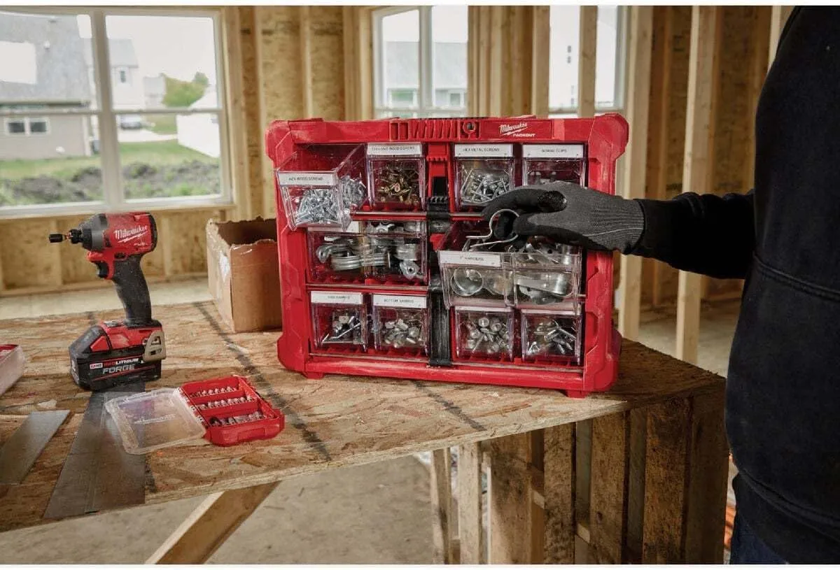 Milwaukee Electric PACKOUT Tilt Bin Organizer (2-Pack)