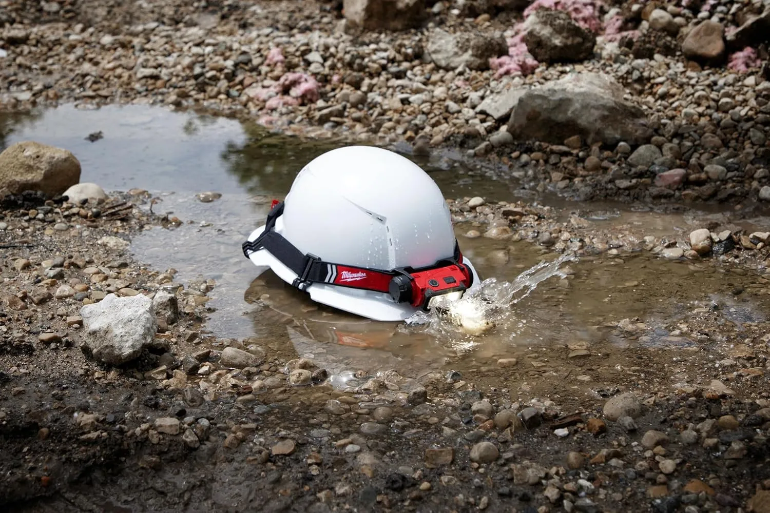 Milwaukee Electric - REDLITHIUM. USB Hard HAT HEADLAMP