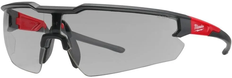 Milwaukee Safety Glasses Gray Anti-Scratch (48-73-2106)