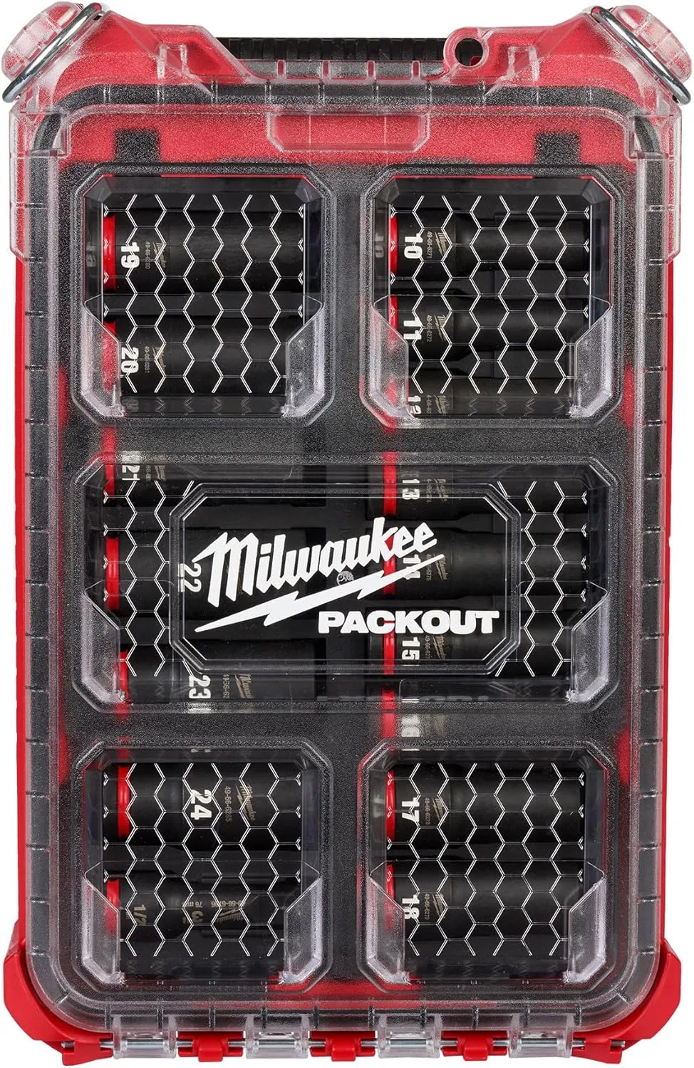 Milwaukee Shockwave Impact Duty 1/2" Drive 16-Piece Metric Socket Set