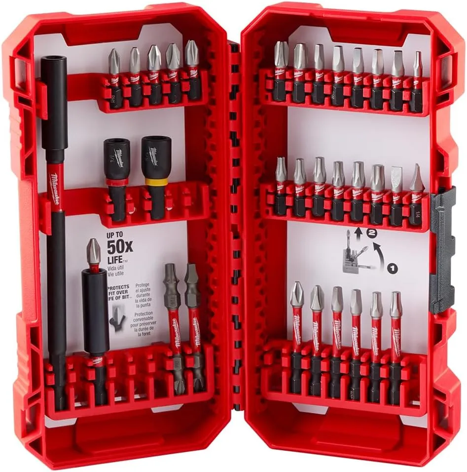 Milwaukee Shockwave Impact Duty Driver Bit Set - 34 PC