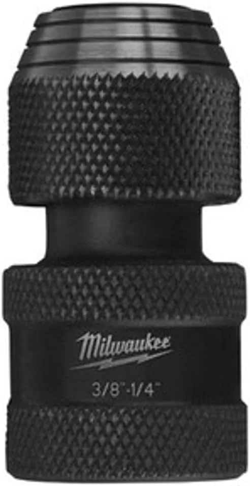 Milwaukee Shockwave Impact Socket Adapter, 3/8" Square to 1/4" Hex (48-03-4405)