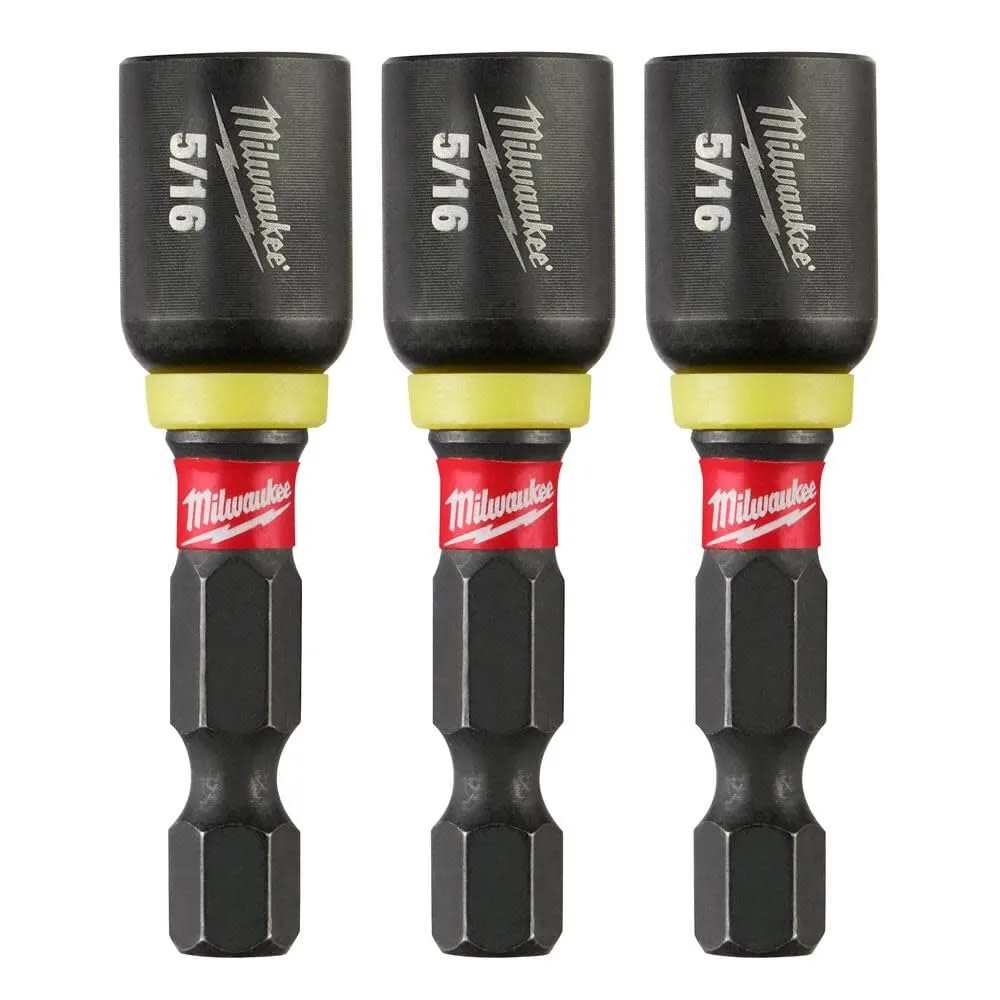 Milwaukee Electric Tool 49-66-4523 Shockwave Groove Nut Driver, 5/16 "
