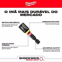 Milwaukee Electric - Shockwave Impact Duty. Driver BIT Set - 55PC