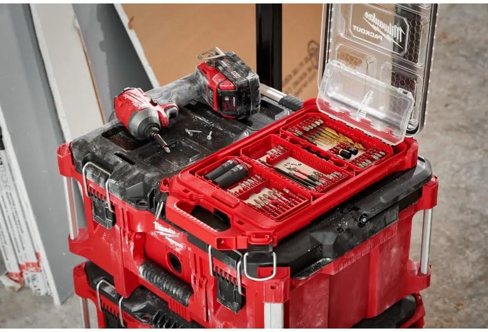 Milwaukee Shockwave Impact Duty Drill & Drive Bit Set, 75-Piece (48-32-4098)