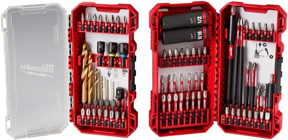 Milwaukee Shockwave Impact Duty Drill & Drive Bit Set, 75-Piece (48-32-4098)