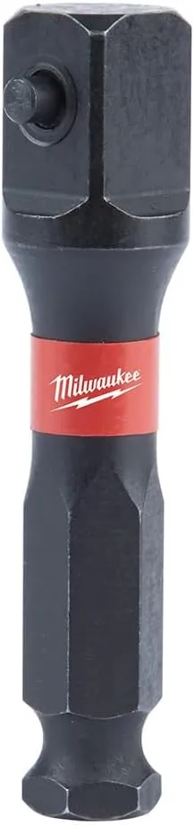 Milwaukee 48-32-5100 SHOCKWAVE Linemans Impact Adapter 7/16 to 1/2