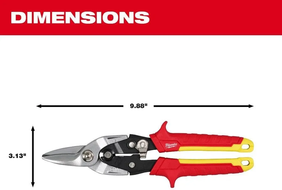 Milwaukee Electric - Straight Cutting Aviation Snips