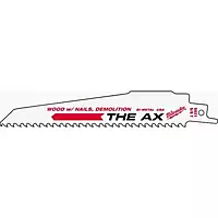 Milwaukee 48-00-8026 Super Sawzall Blade 5 Teeth per Inch 9-Inch Length, 25 count