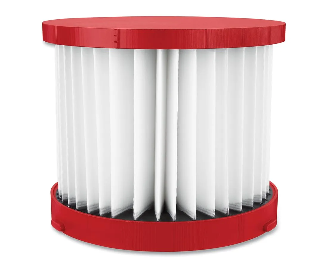 - Milwaukee Replacement Wet/Dry Filter for Cordless Vacuum, Model# 49-90-1900