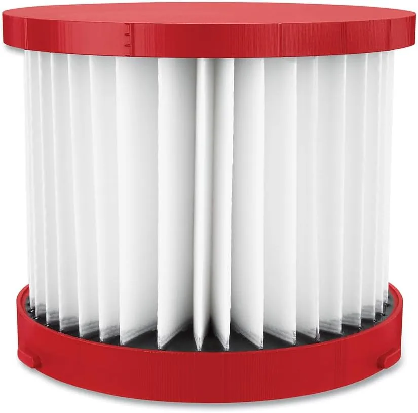 - Milwaukee Replacement Wet/Dry Filter for Cordless Vacuum, Model# 49-90-1900