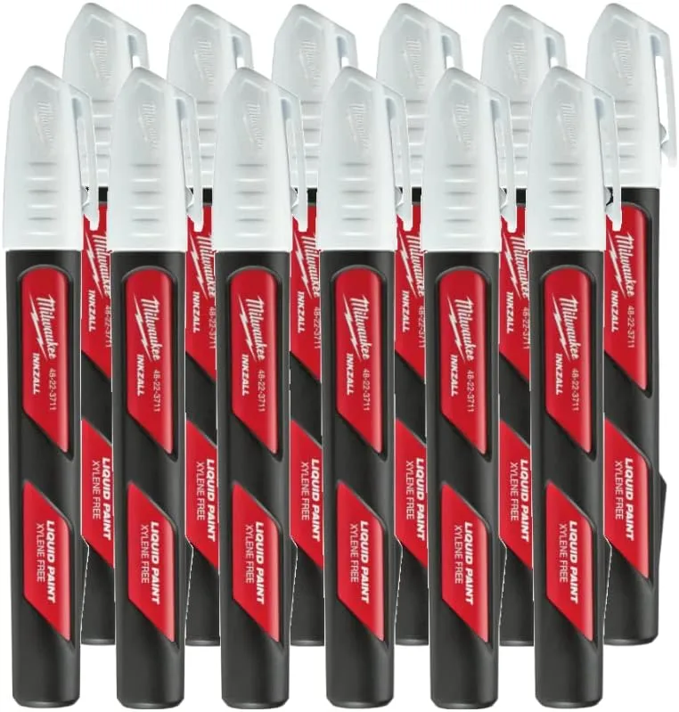 Milwaukee Electric Tools Bulk WHT Paint MRKRS