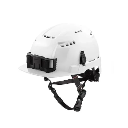 Milwaukee Electric White Front Brim Vented Safety Helmet - Type 2 CL