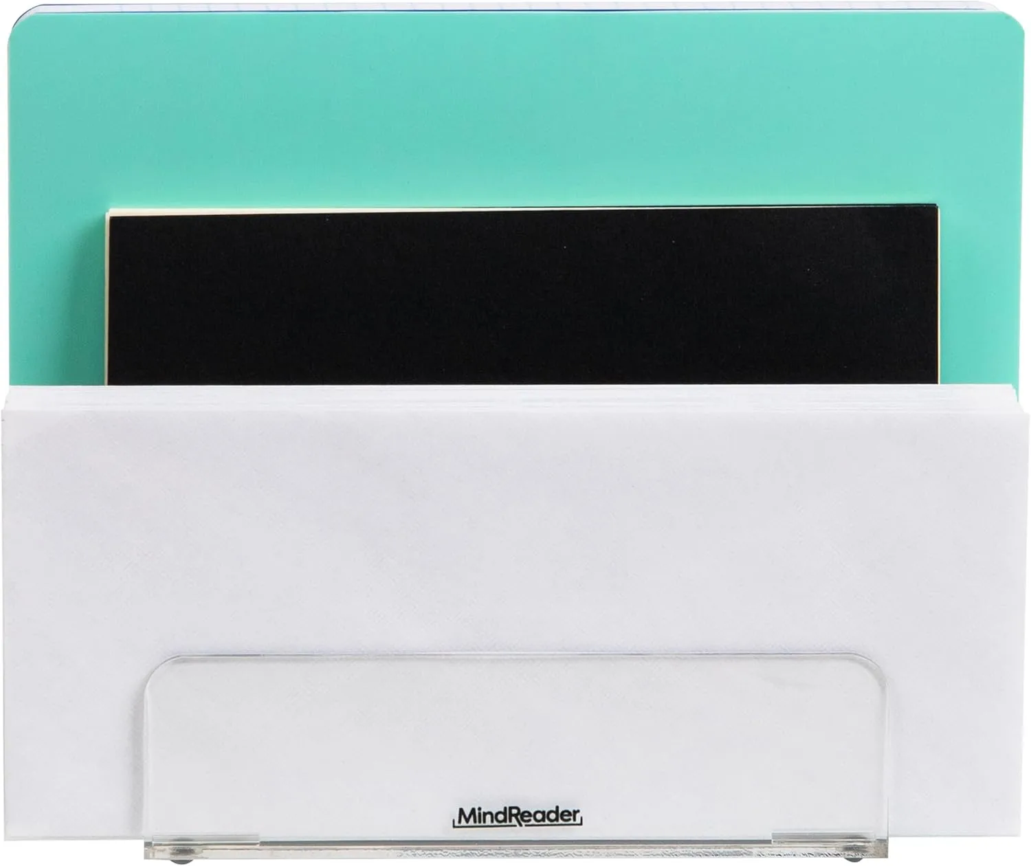 MIND READER Acrylic Desktop Organizer, Clear