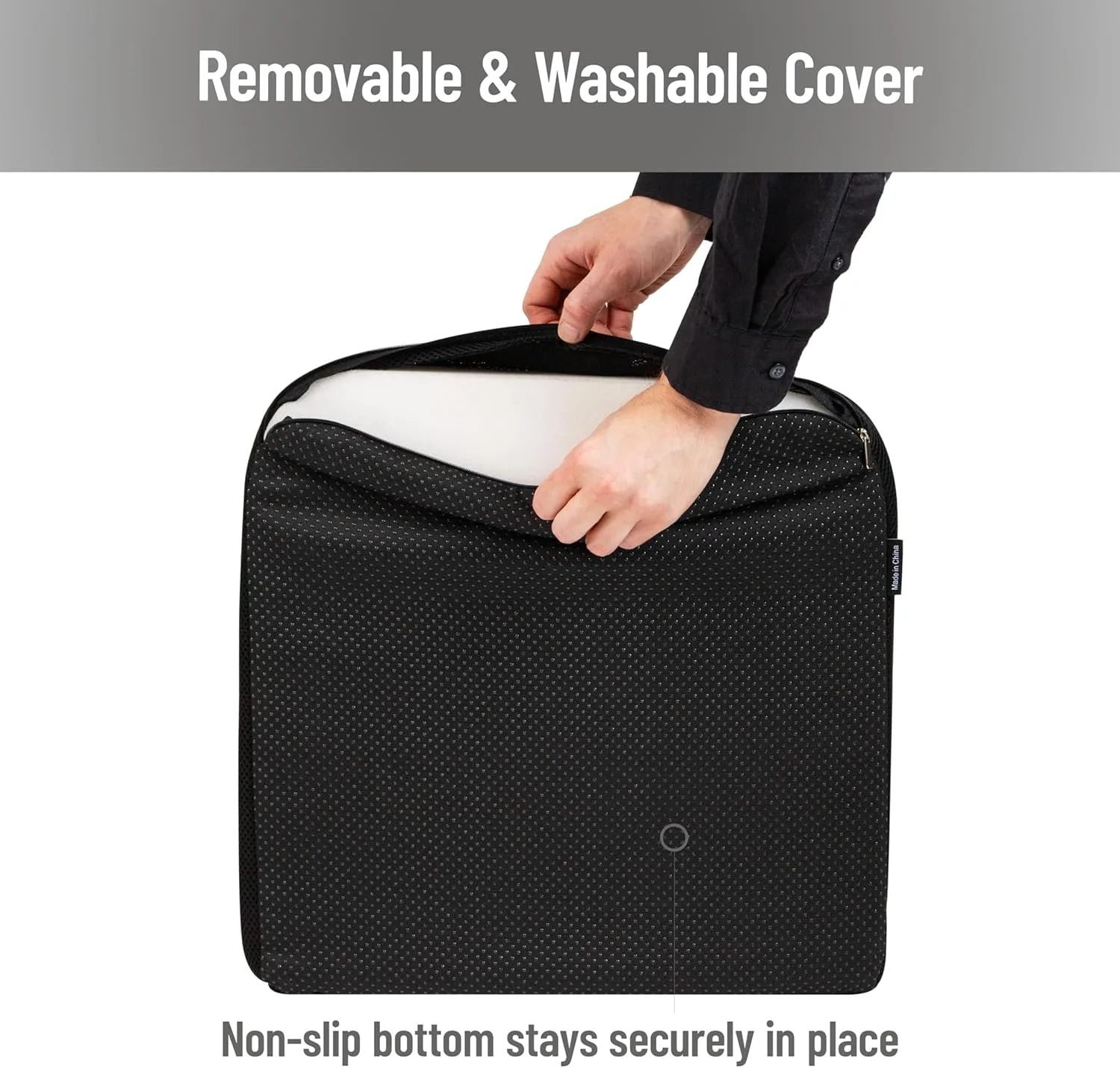 Mind Reader Air-Cloud Memory Foam Seat Cushion