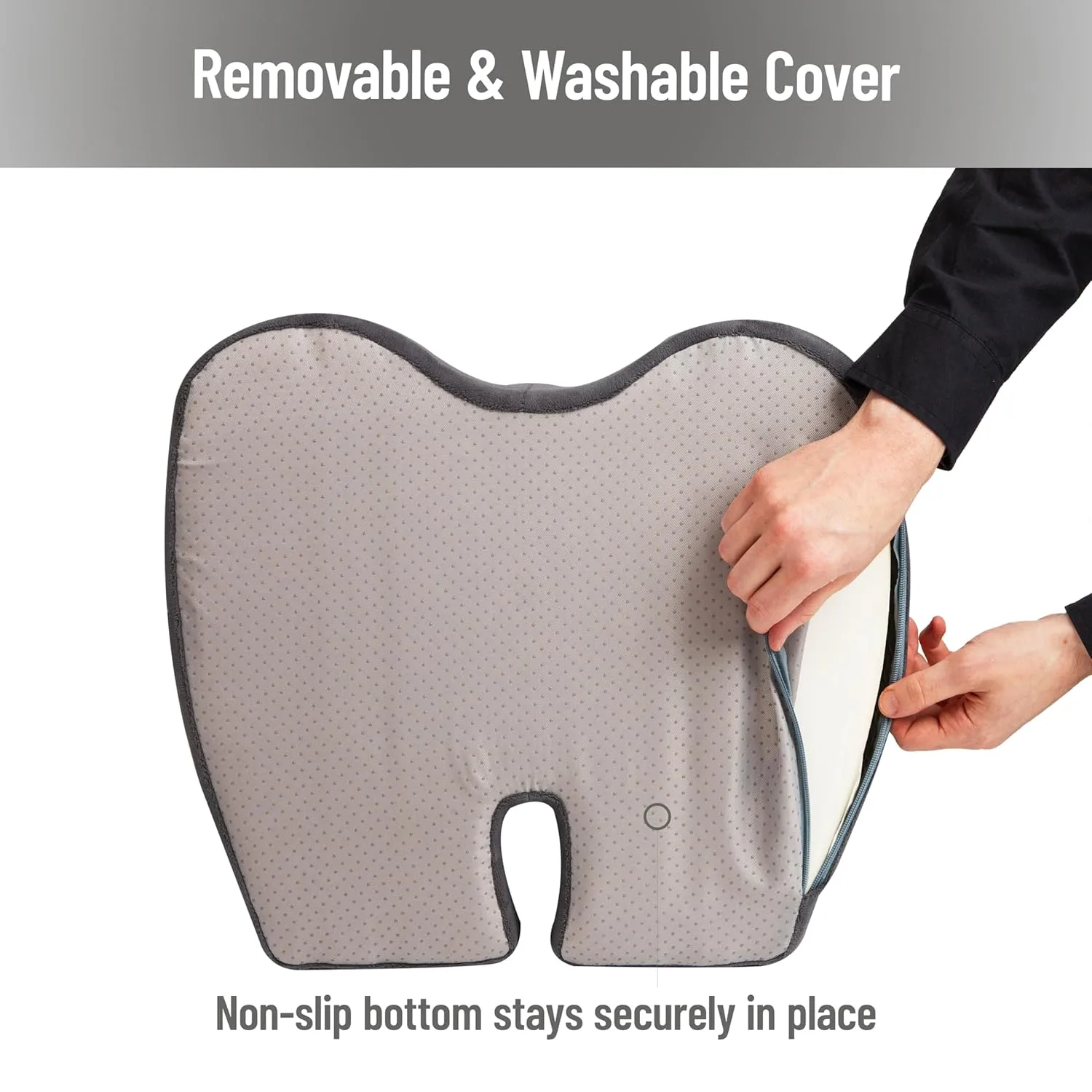 Mind Reader Air-Cloud Memory Foam Seat Cushion