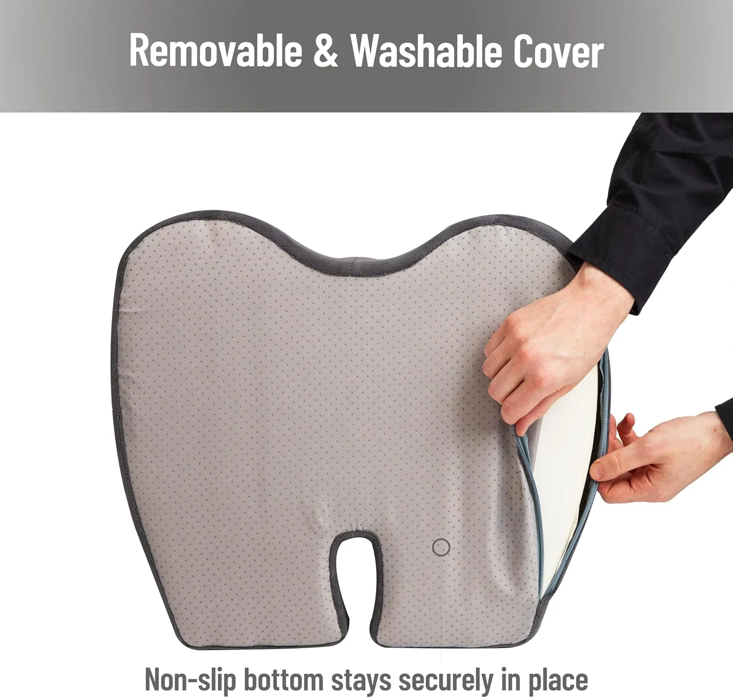 Mind Reader Air-Cloud Memory Foam Seat Cushion