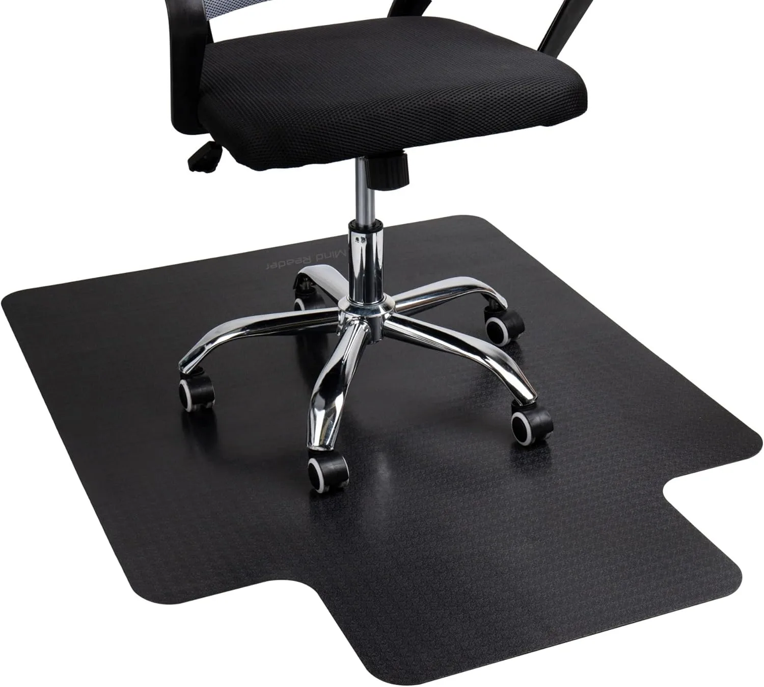 MIND READER Office Chair Mat for Hardwood Floors Under Desk Floor Protector PVC