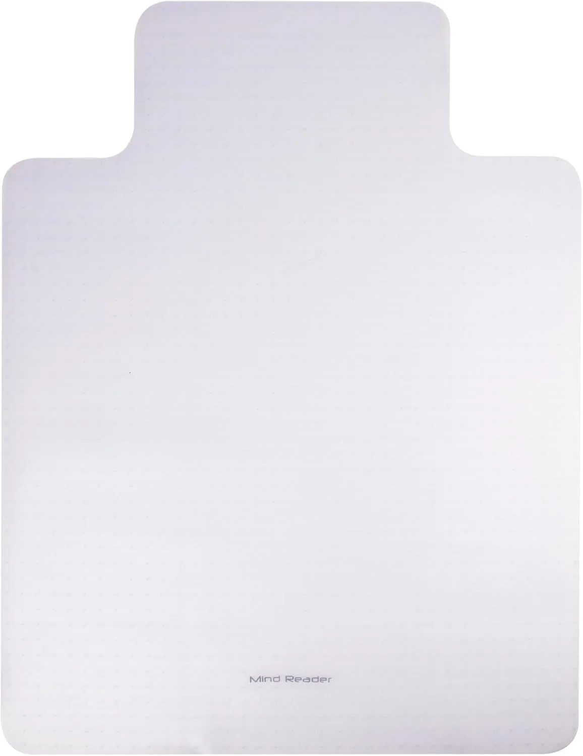 Mind Reader Office Chair Mat for Carpet – Heavy Duty PVC Floor Protector, Transparent Chair Mat for Carpeted Floors