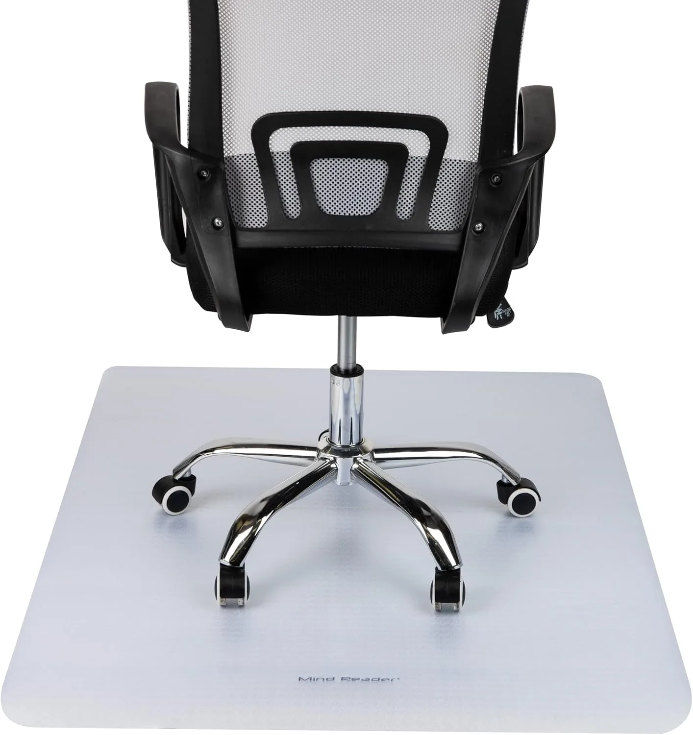 MIND READER Office Chair Mat, PVC Under Desk Floor Protector