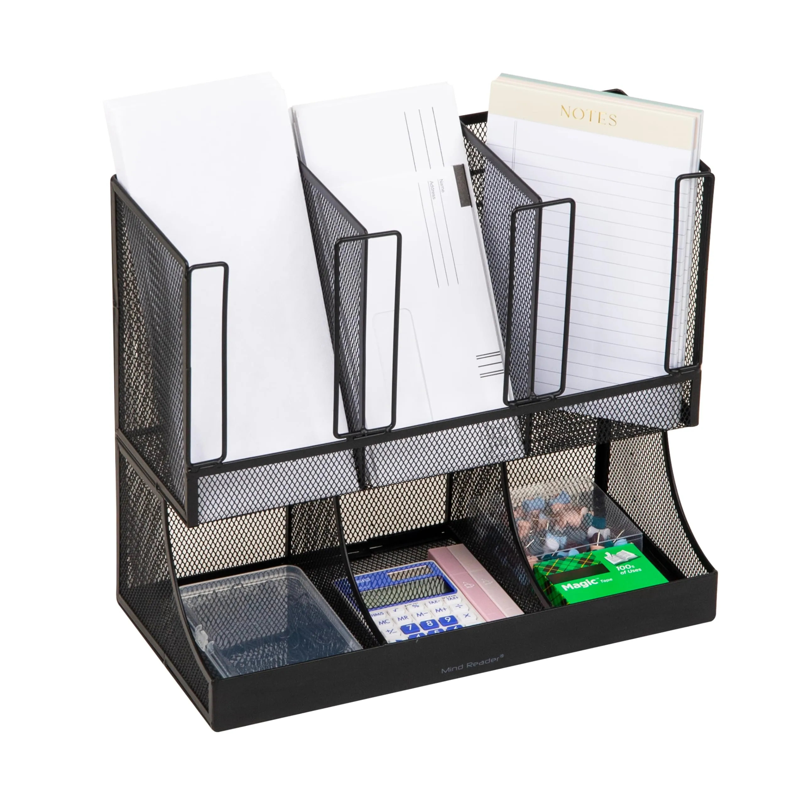 MIND READER Countertop Coffee and Condiment Organizer