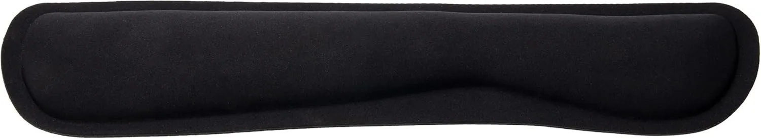Mind Reader Ergonomic Keyboard and Mouse Wrist Rest Set, Gaming Accessory, Memory Foam, 16.75" L x 3" W x 0.75" H, 2 pcs