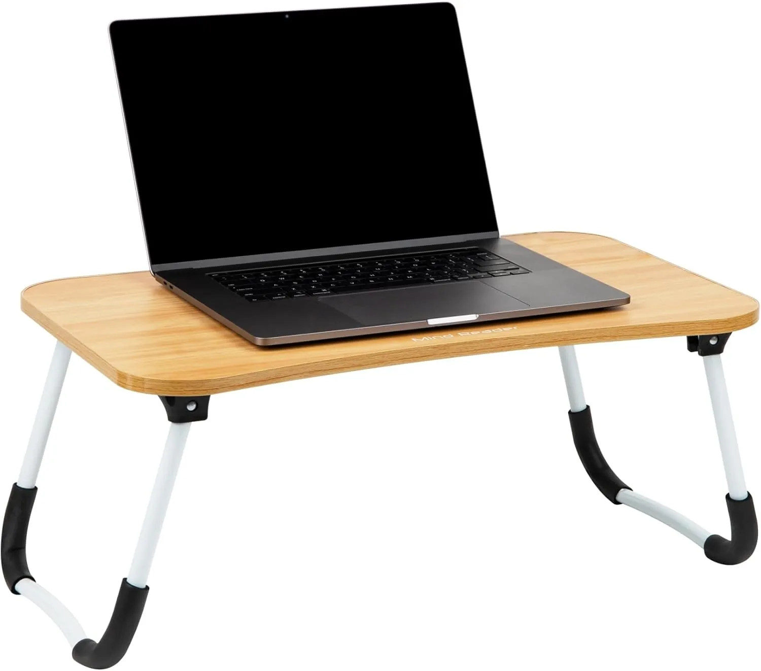 Mind Reader Lap Desk Laptop Stand Bed Tray Folding Legs Portable MDF