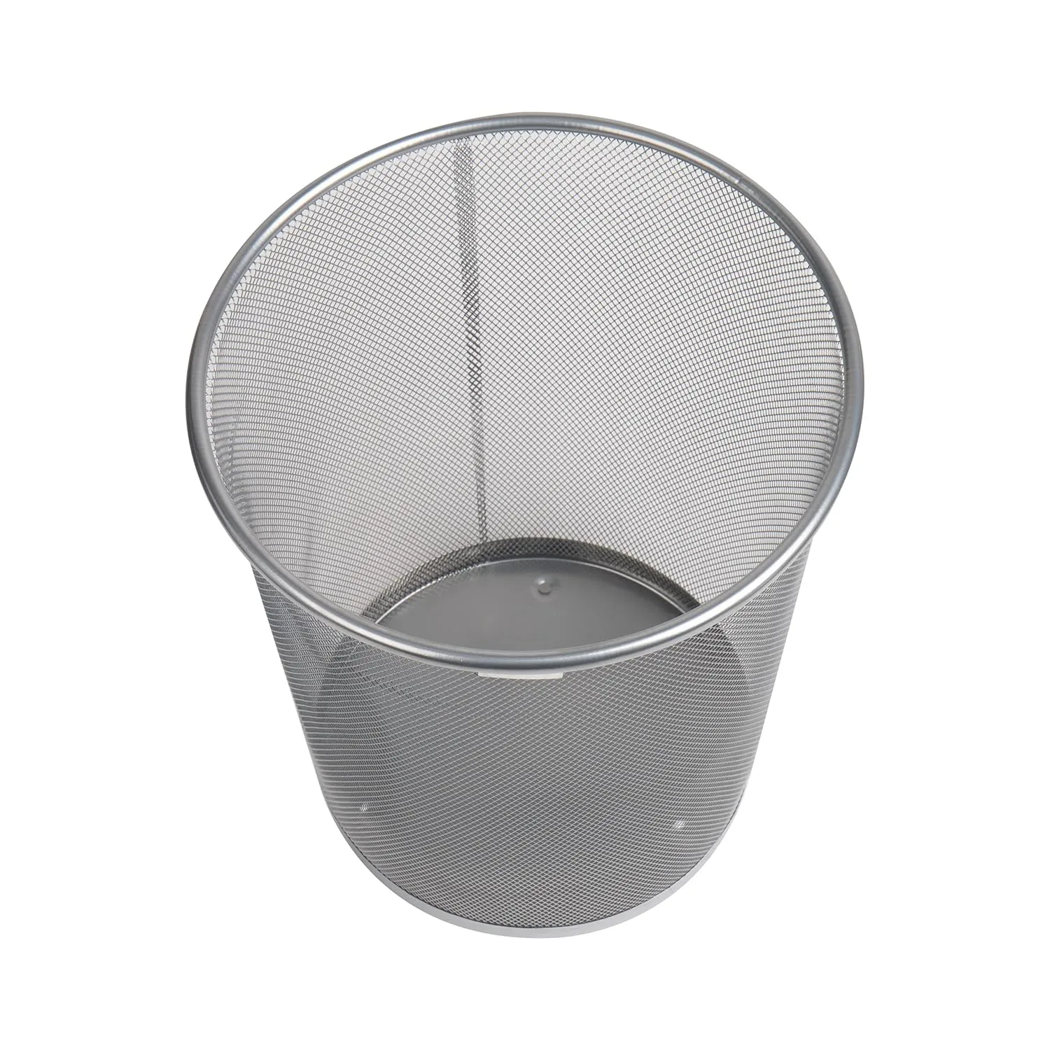 MIND READER Mesh Trash Can, Metal Mesh Waste Basket
