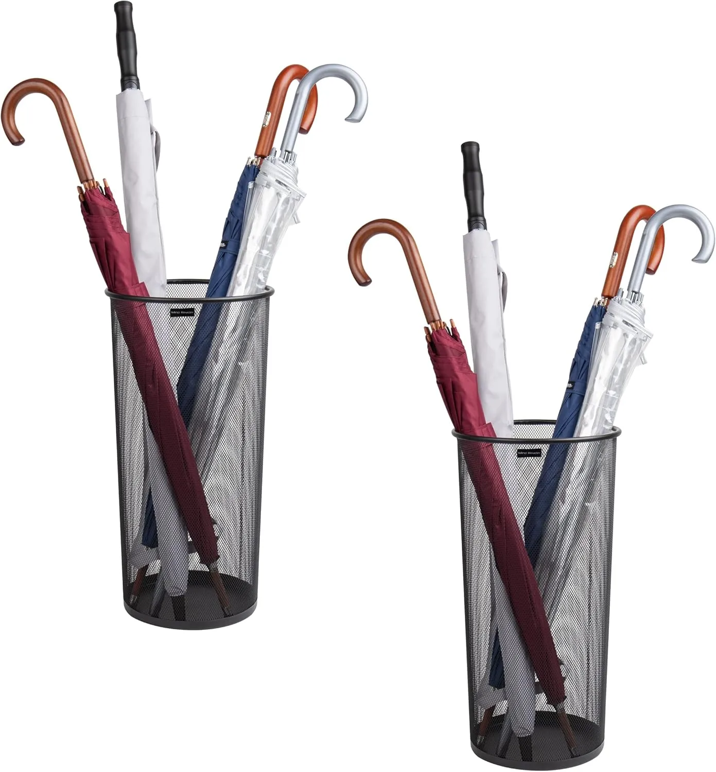 MIND READER Metal Mesh Umbrella Stand Multi-Purpose Storage