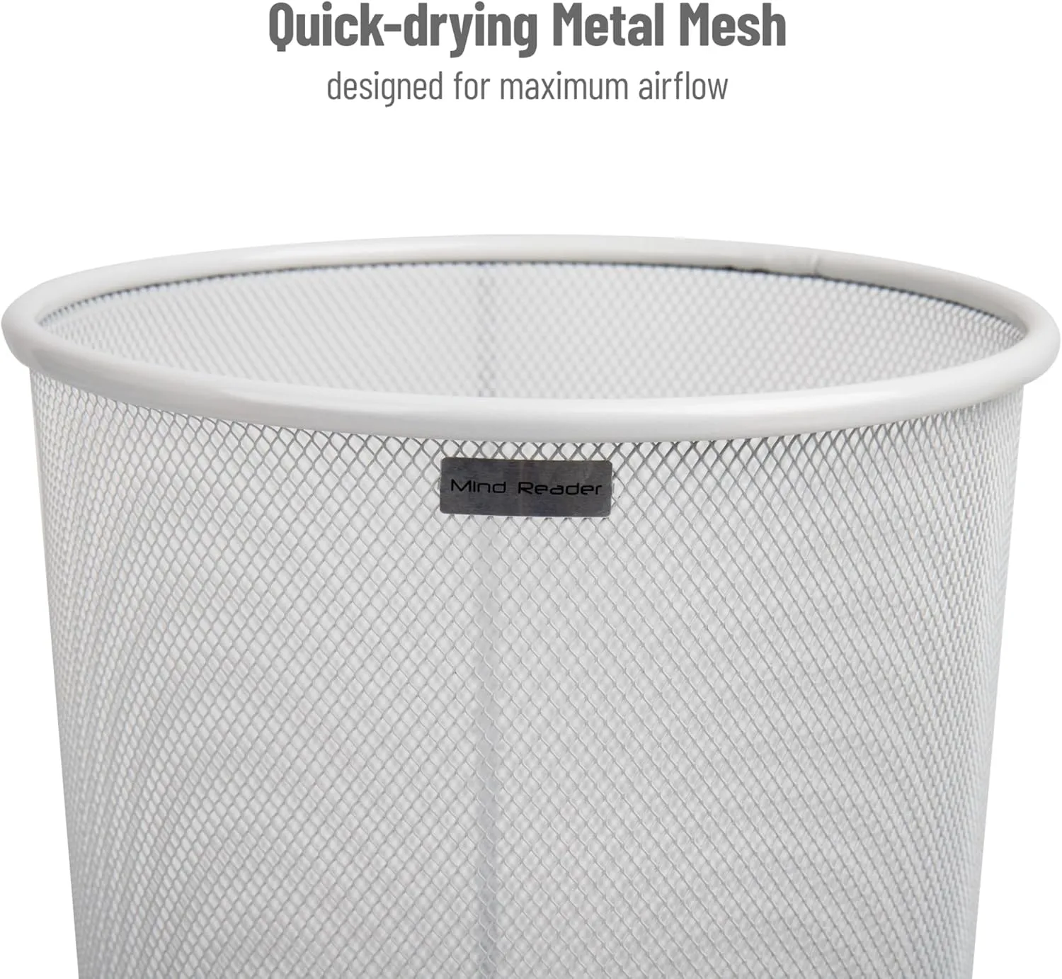 MIND READER Metal Mesh Umbrella Stand Multi-Purpose Storage