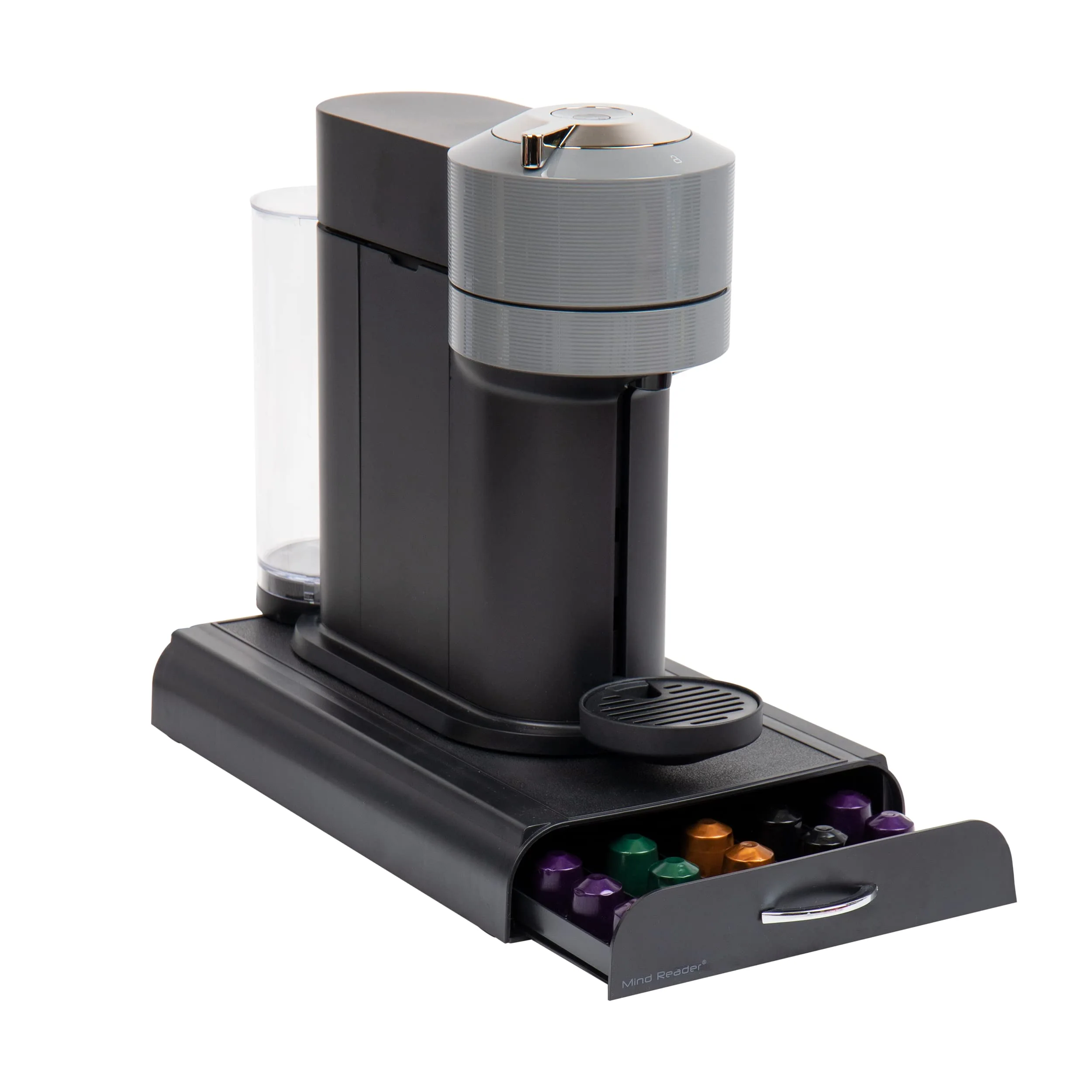 Mind Reader Nespresso Compatible Capsule Drawer, Countertop Organizer, Coffee Pod Holder, Storage, 9.25"L x 15"W x 2"H