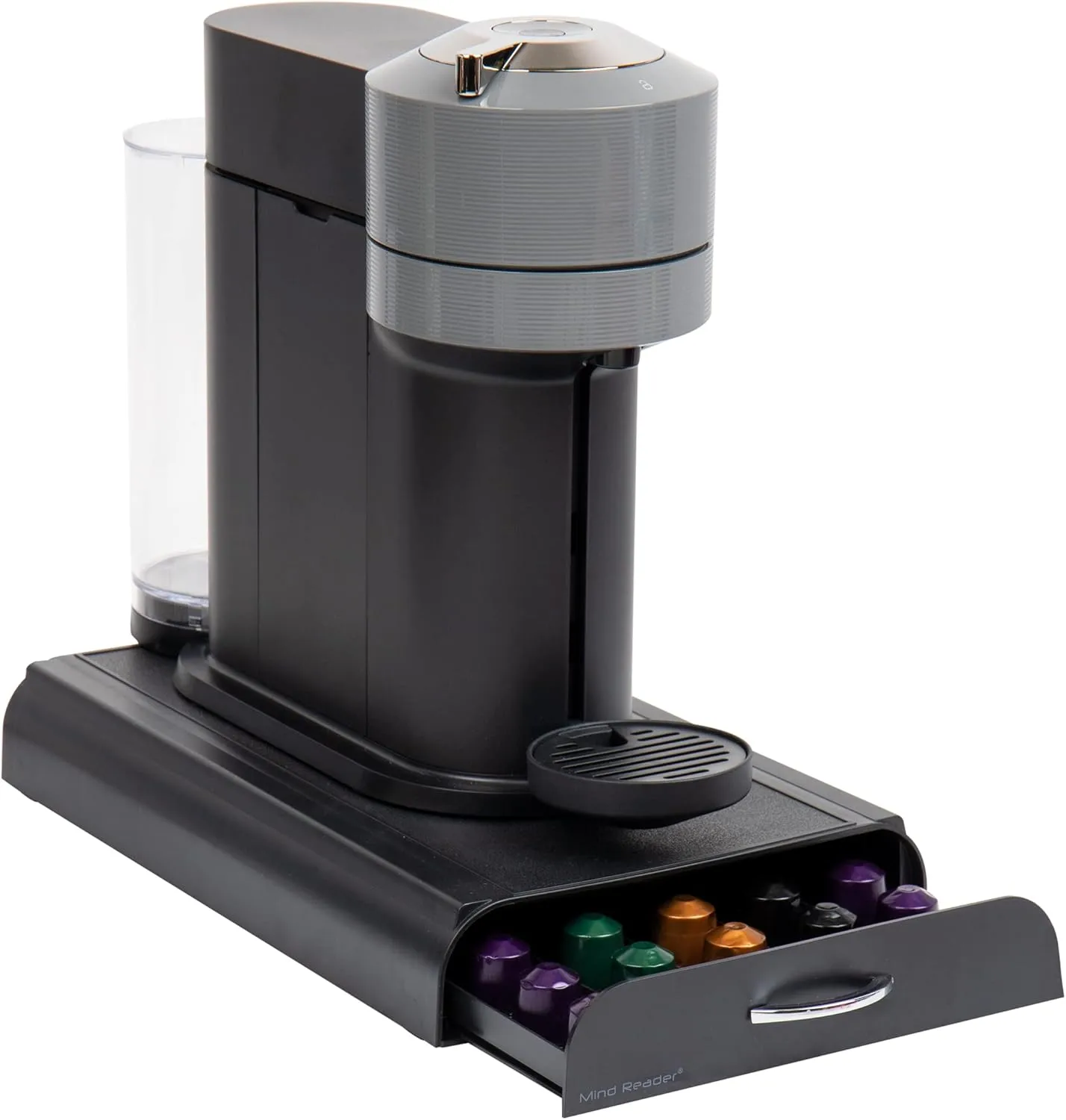 Mind Reader Nespresso Compatible Capsule Drawer, Countertop Organizer, Coffee Pod Holder, Storage, 9.25"L x 15"W x 2"H
