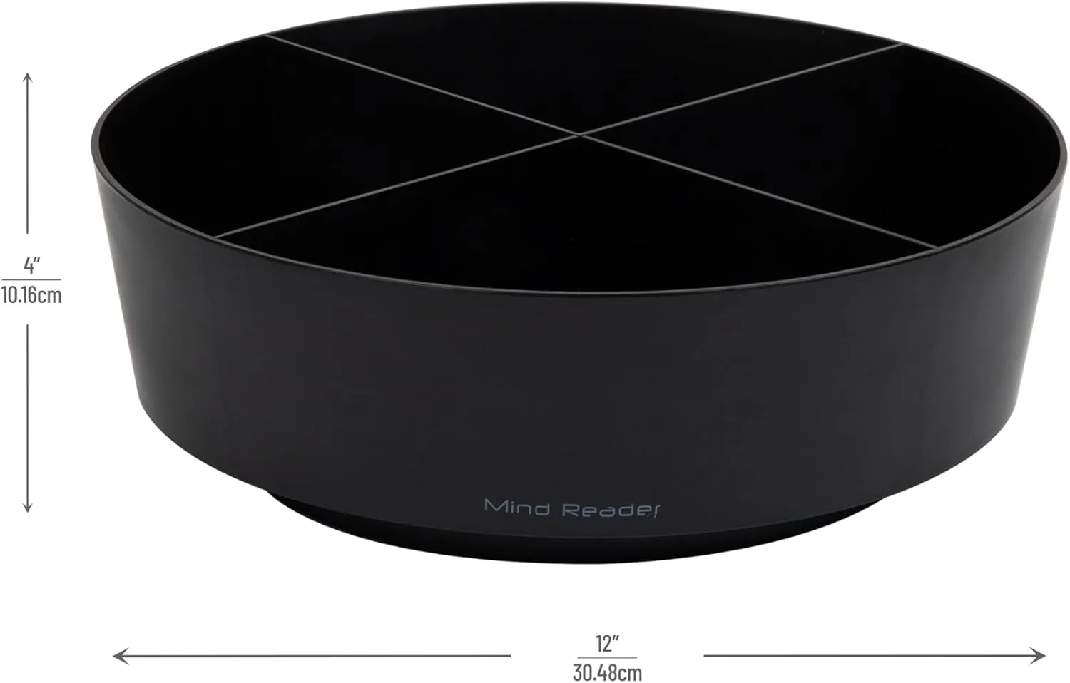 Mind Reader Rotating Snack Carousel Countertop Organizer