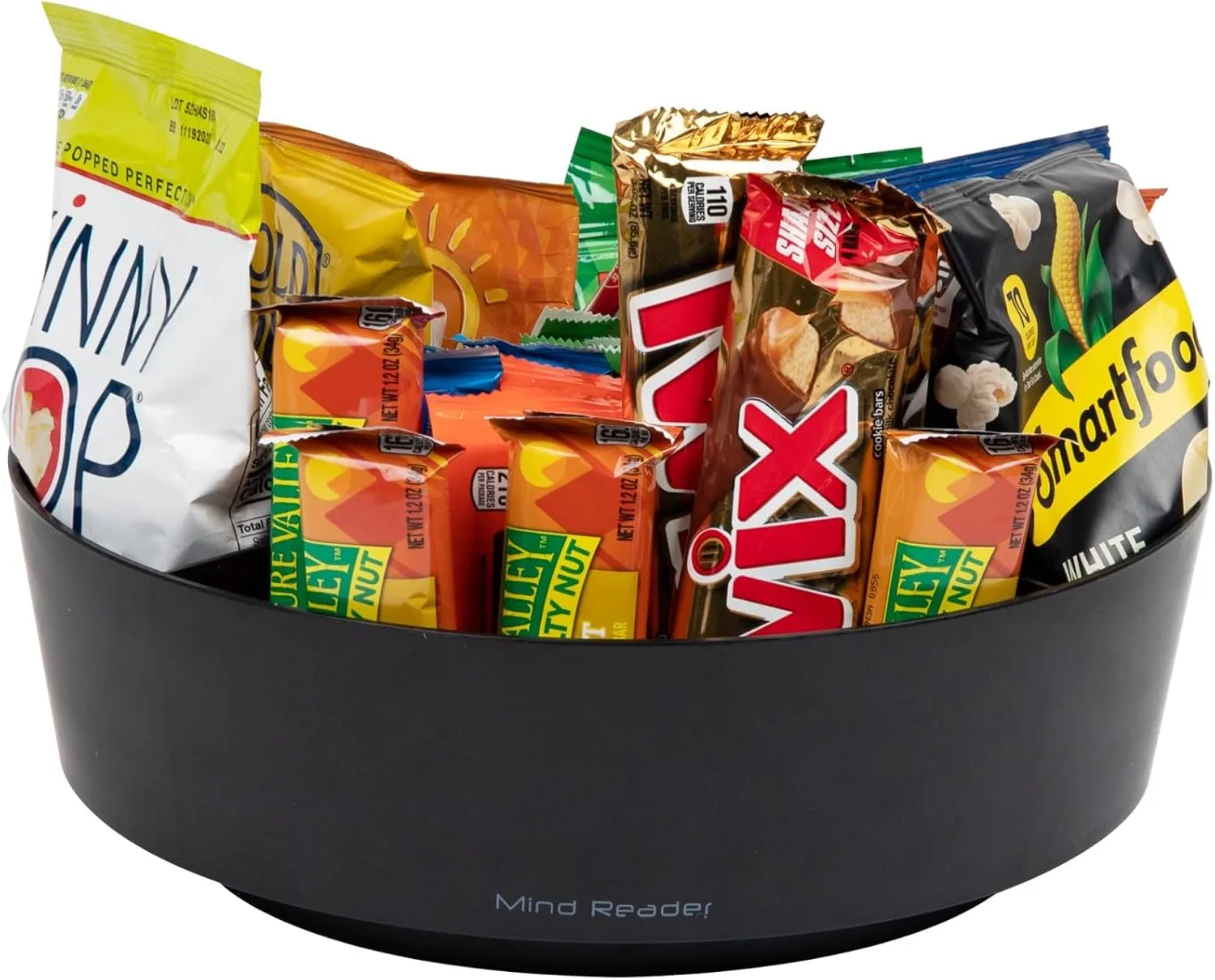 Mind Reader Rotating Snack Carousel Countertop Organizer