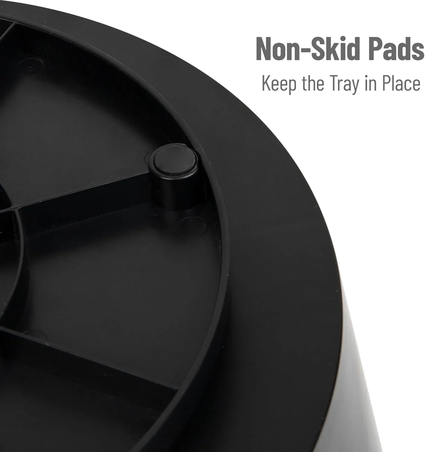 Mind Reader Rotating Snack Carousel Countertop Organizer