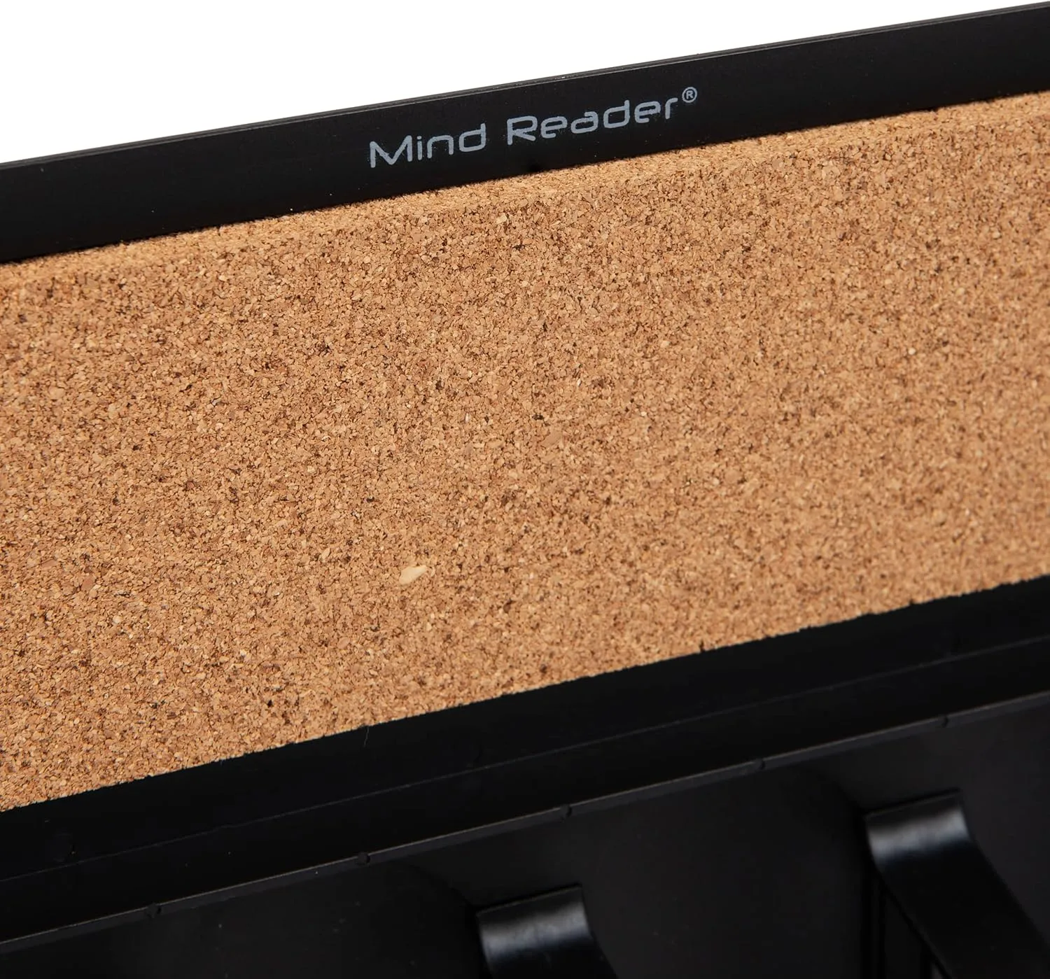 Mind Reader Single Serve Pod Organizer, Wall Mount, 20 Pod Capacity, Magnetic or Adhesive, 10.75" L x 15.5" W x 2.5" H, Black