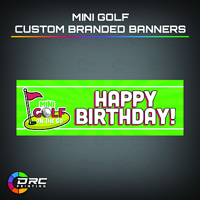 Mini Golf Branded Banner