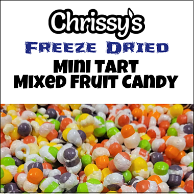 Freeze Dried Mini Tart Mixed Fruit Candy