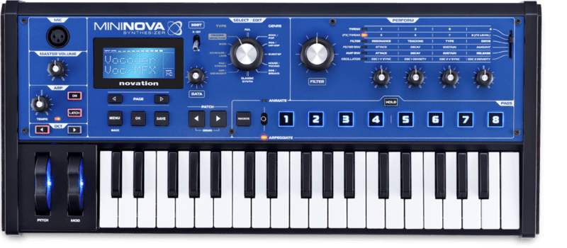 Novation Mini Nova 37 Key Compact Synthesizer